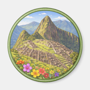 Imã Machu Picchu do Peru