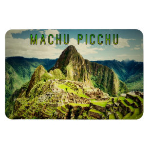Ímã Machu Picchu estilizado