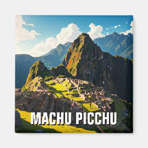 Machu Picchu Peru Viagem Souvenir