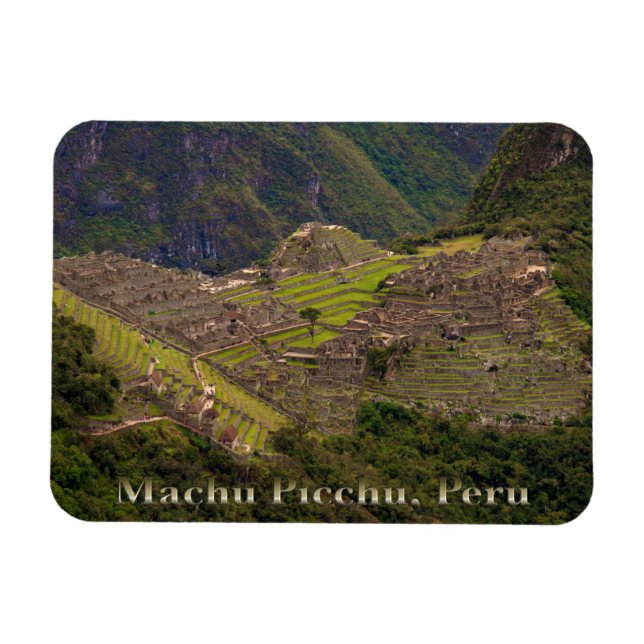 Ímã Machu Picchu Ruins, Peru (Horizontal)