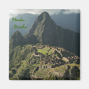Imã Machu Picchu Souvenir Refigerator Magnet