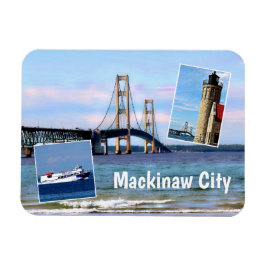 Ímã Mackinaw City Magnet