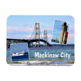 Ímã Mackinaw City Magnet