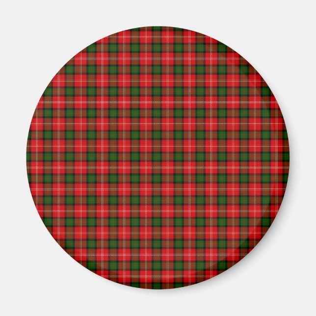 Imã MacKintosh Tartan (Frente)