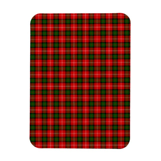 Ímã MacKintosh Tartan (Vertical)