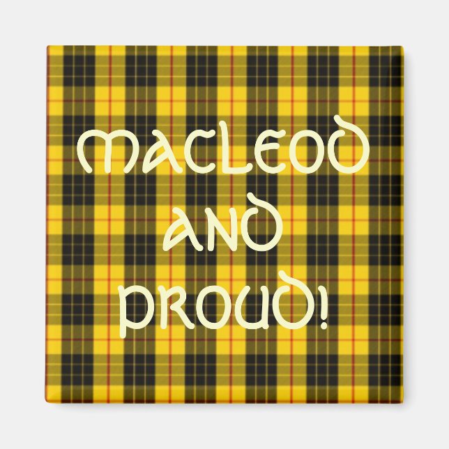 Imã MacLeod Tartan Lewis (Frente)