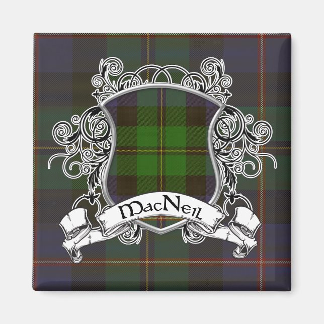Imã MacNeil Tartan Shield (Frente)