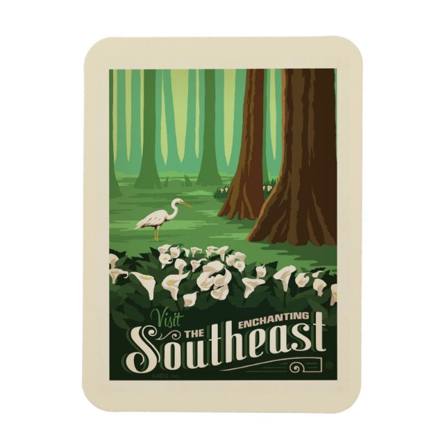 Ímã Macy's Flower Show | Sudeste (Vertical)