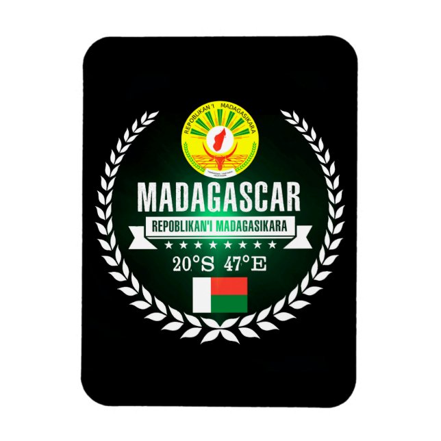 Ímã Madagáscar (Vertical)