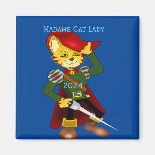 Imã Madame Cat Lady 2024 para o Presidente Thunder_Cov