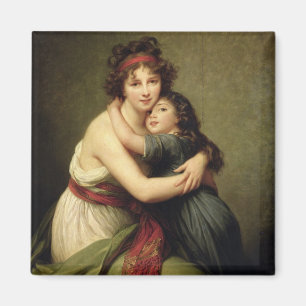 Imã Madame Vigee-Lebrun e sua filha
