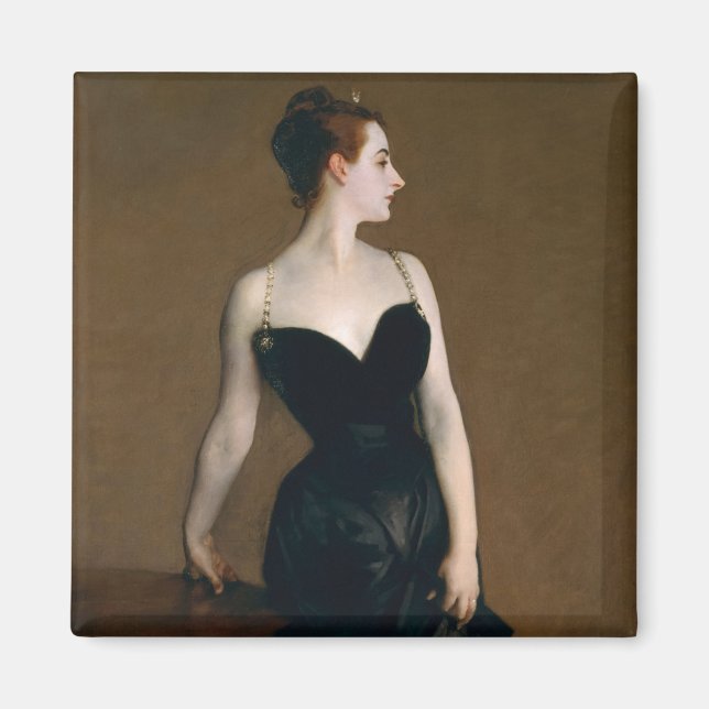 Imã Madame X por John Singer Sargent (Frente)