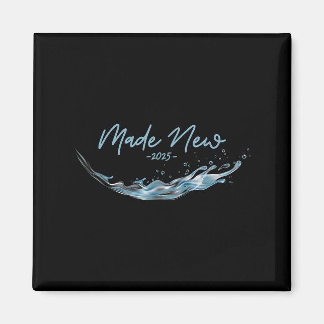 Imã Made New, Christian Water Baptism-2025  (Frente)