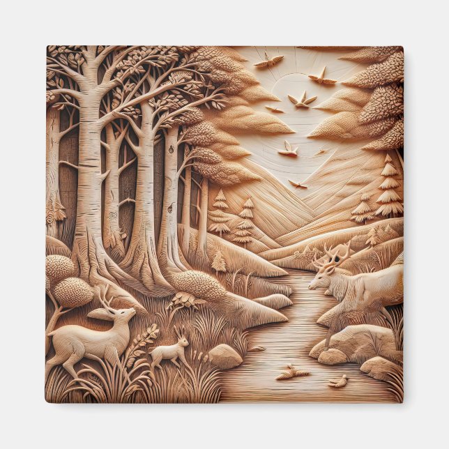 Imã Madeira (Frente)