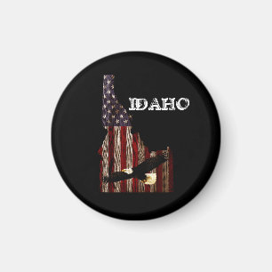 IMÃ MADEIRA BURNT BALD EAGLE - IDAHO PATRIOT CLR