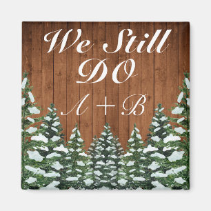 Imã Madeira Neve e Floresta de Pinus Ainda Fazemos Ani