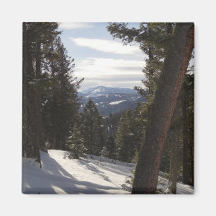 Imã Madison Mountain em inverno em Montana