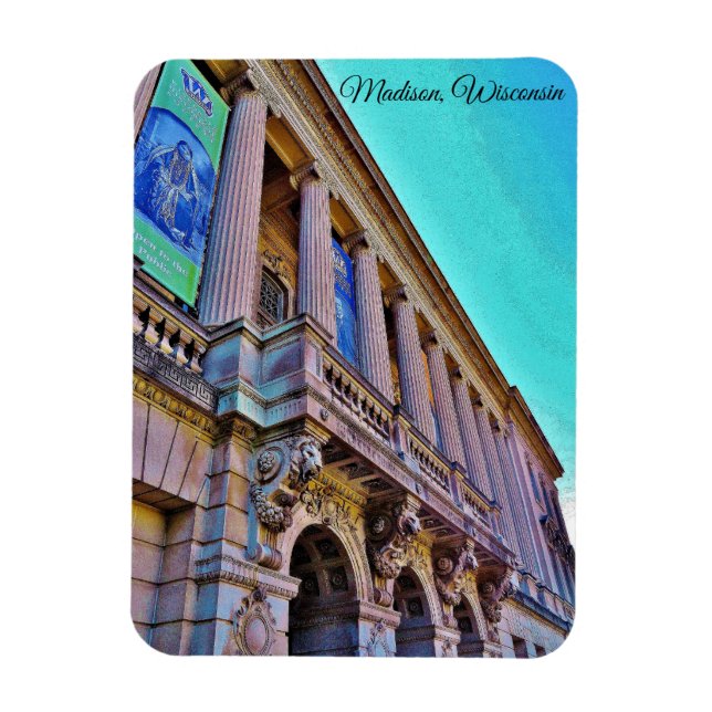 Ímã Madison, Wisconsin (Vertical)