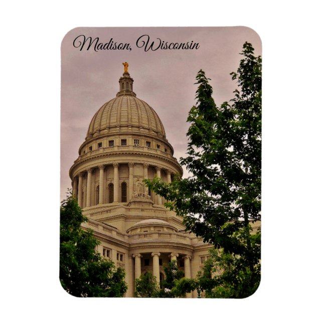 Ímã Madison, Wisconsin (Vertical)