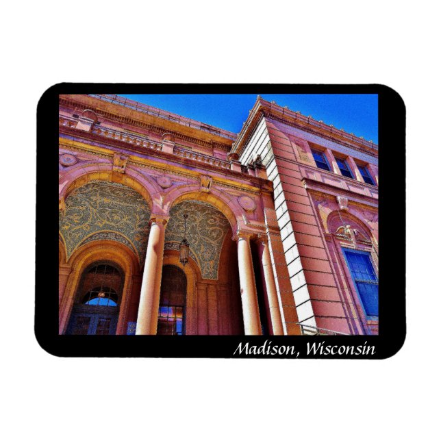 Ímã Madison, Wisconsin (Horizontal)