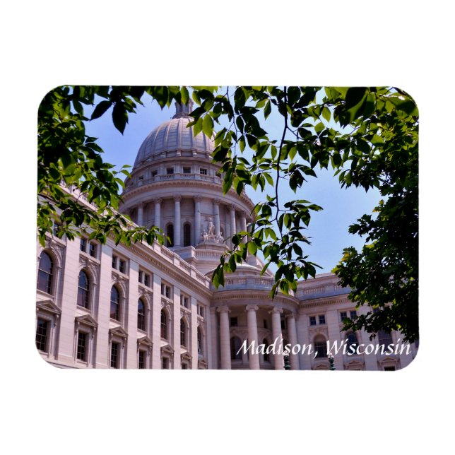Ímã Madison, Wisconsin (Horizontal)