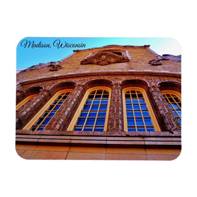 Ímã Madison, Wisconsin (Horizontal)