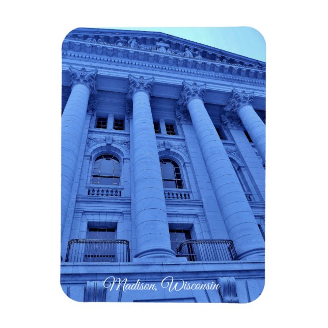 Ímã Madison, Wisconsin (Vertical)