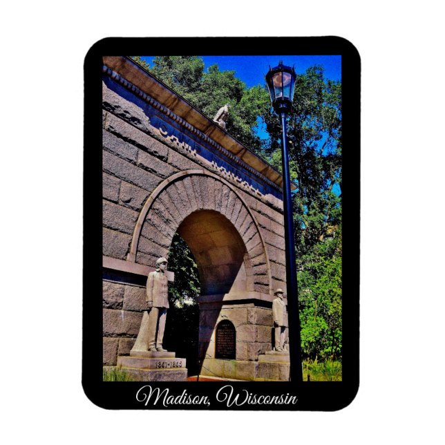 Ímã Madison, Wisconsin (Vertical)