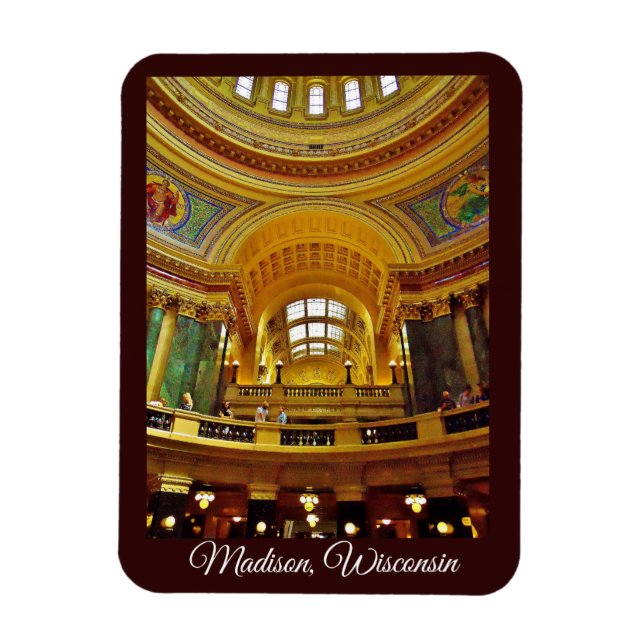 Ímã Madison, Wisconsin (Vertical)