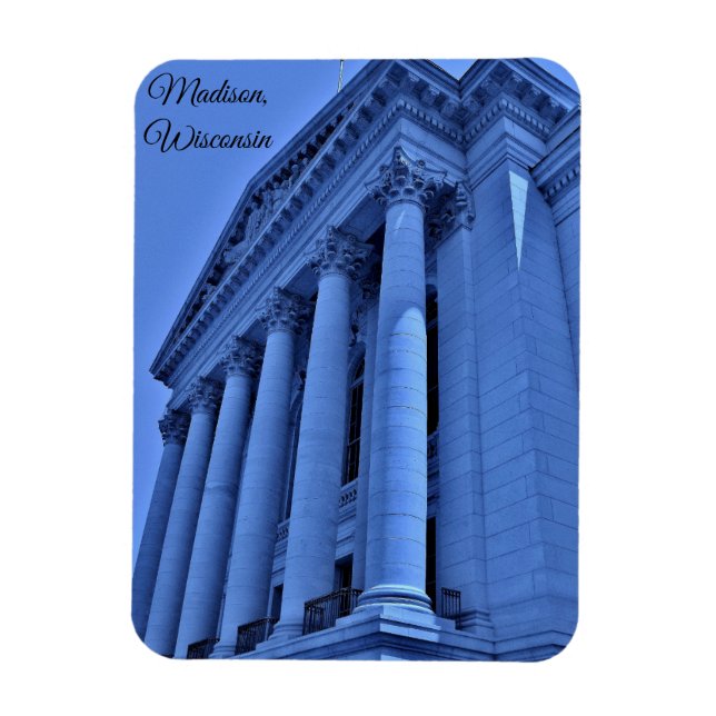 Ímã Madison, Wisconsin (Vertical)