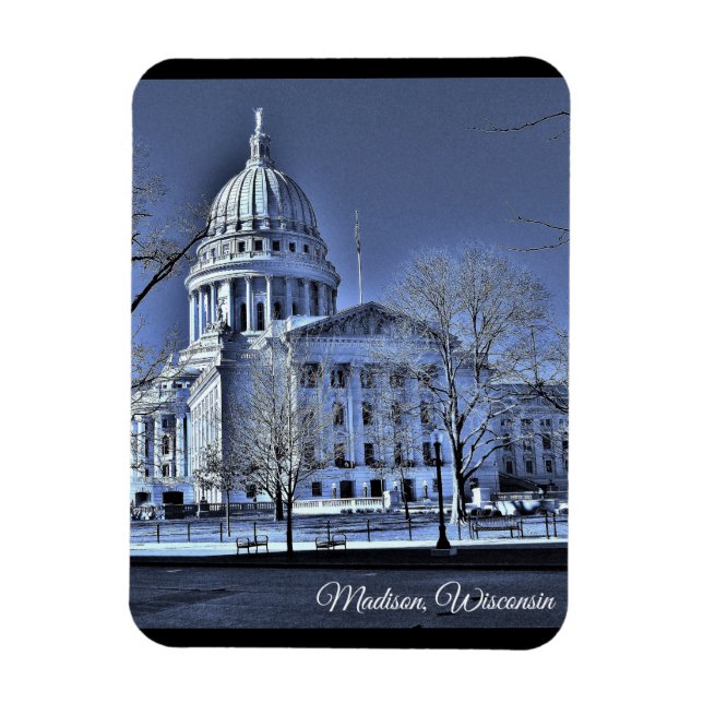 Ímã Madison, Wisconsin (Vertical)