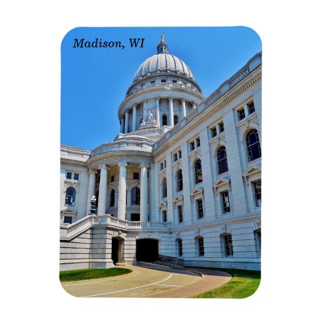 Ímã Madison, Wisconsin (Vertical)