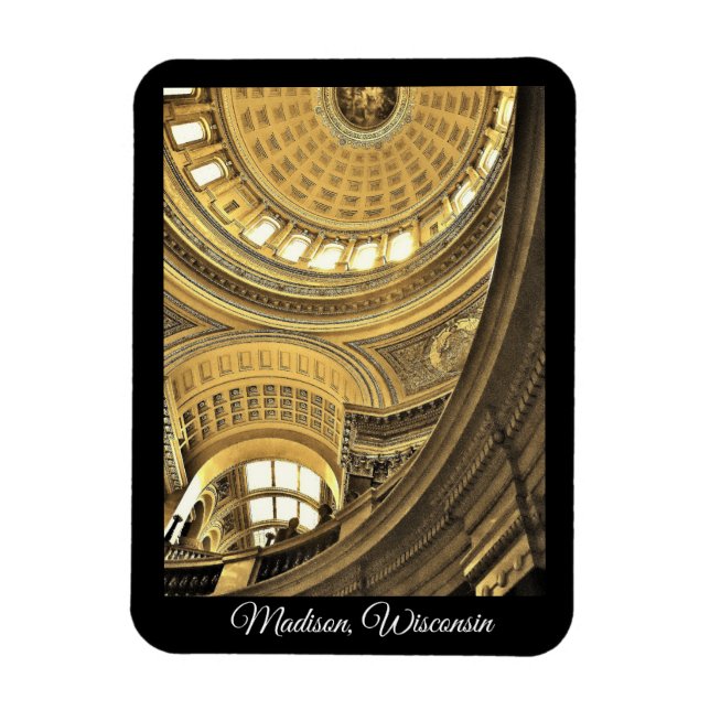 Ímã Madison, Wisconsin (Vertical)