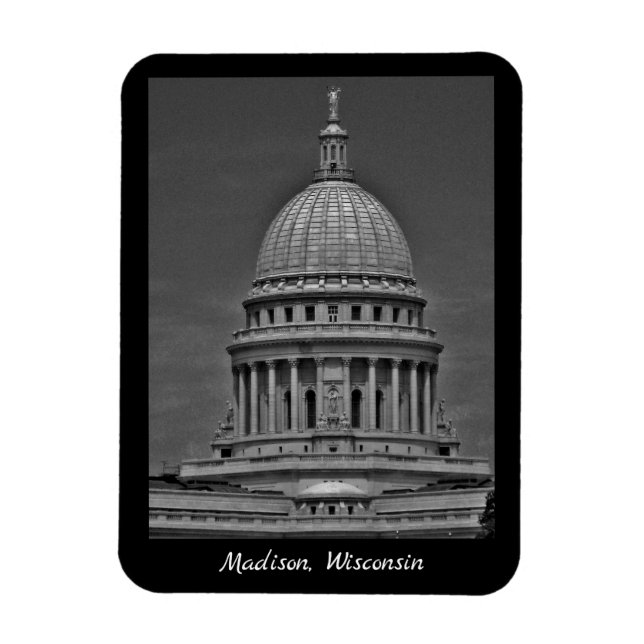 Ímã Madison, Wisconsin (Vertical)