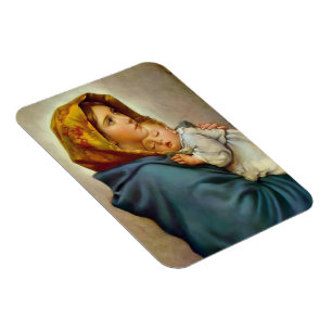 Ímã Madona e Menino Roberto Ferruzzi Madonnina Maria