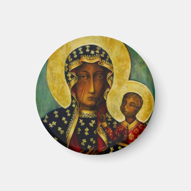 Imã Madona Negra de Częstochowa (Frente)
