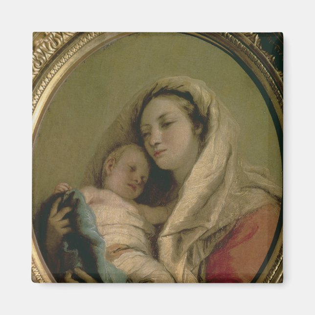 Imã Madonna com Criança Dormindo, 1780 (Frente)