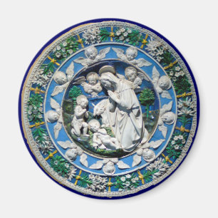 IMÃ MADONNA COM CRIANÇAS E ÂNGULOS