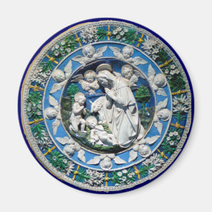 IMÃ MADONNA COM CRIANÇAS E ANJOS