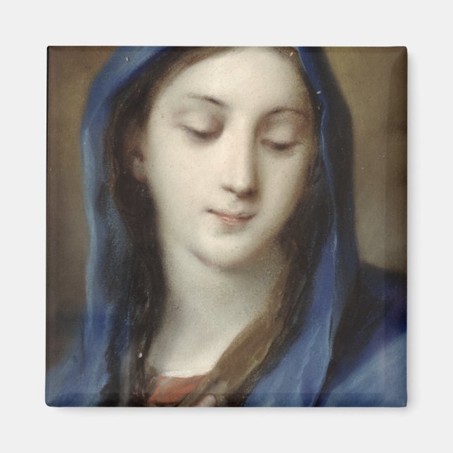 Imã Madonna da capela (pastel no papel) (Frente)