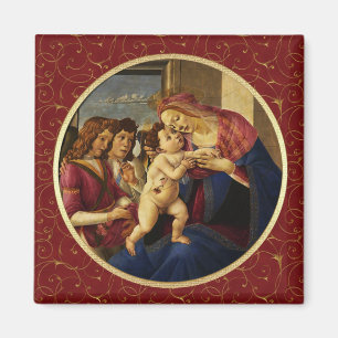 Imã Madonna de Botticelli. Magneta de presentes de Nat