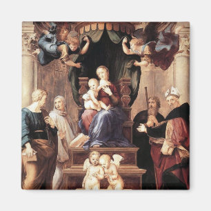 Imã Madonna del Baldacchino - Raphael - c1506
