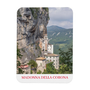 Ímã Madonna della Corona - imã de geladeira de visão d