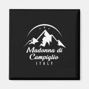 Imã Madonna Di Campiglio Itália Ski Resort Skib Snowb