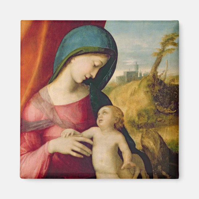 Imã Madonna e Child, 1512-14 (Frente)