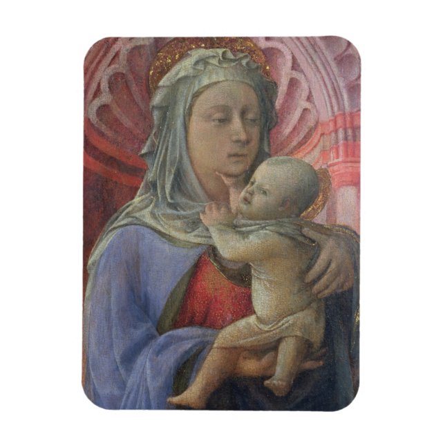 Ímã Madonna e Child, c.1430 (tempera no painel) (Vertical)
