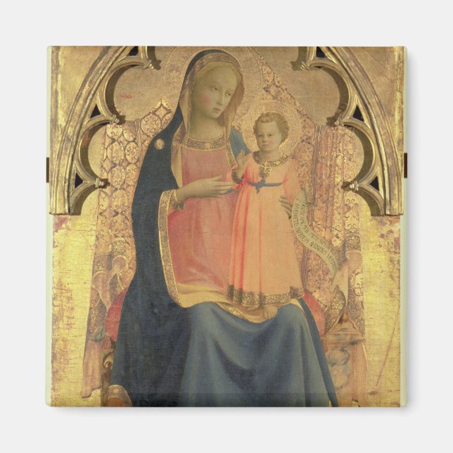 Imã Madonna e Child, painel central de um triptych (Frente)