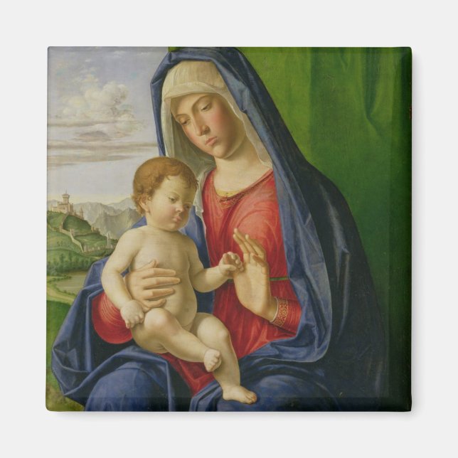 Imã Madonna e Criança, 1490 (Frente)