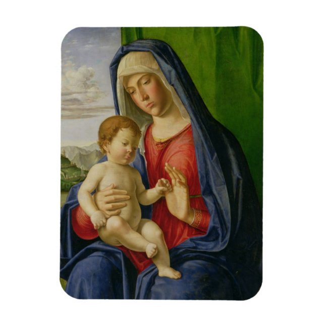 Ímã Madonna e Criança, 1490 (Vertical)