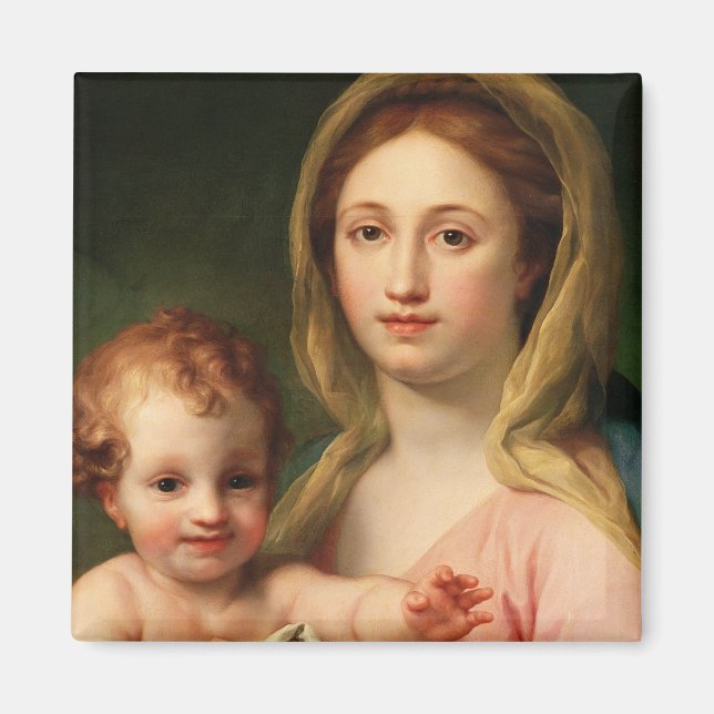Imã Madonna e Criança com Dois Anjos, 1770-73 (Frente)